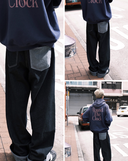 アクセントポケットデニムパンツ　SO0001